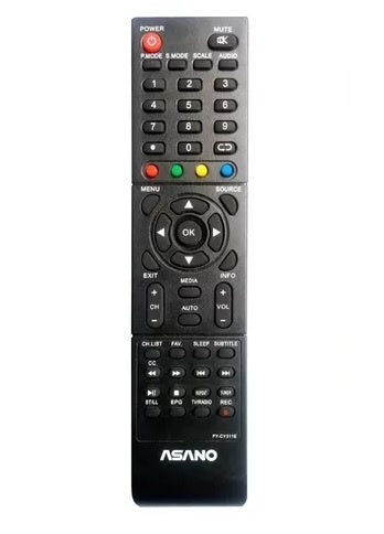 Control remoto adicional para TV ASANO