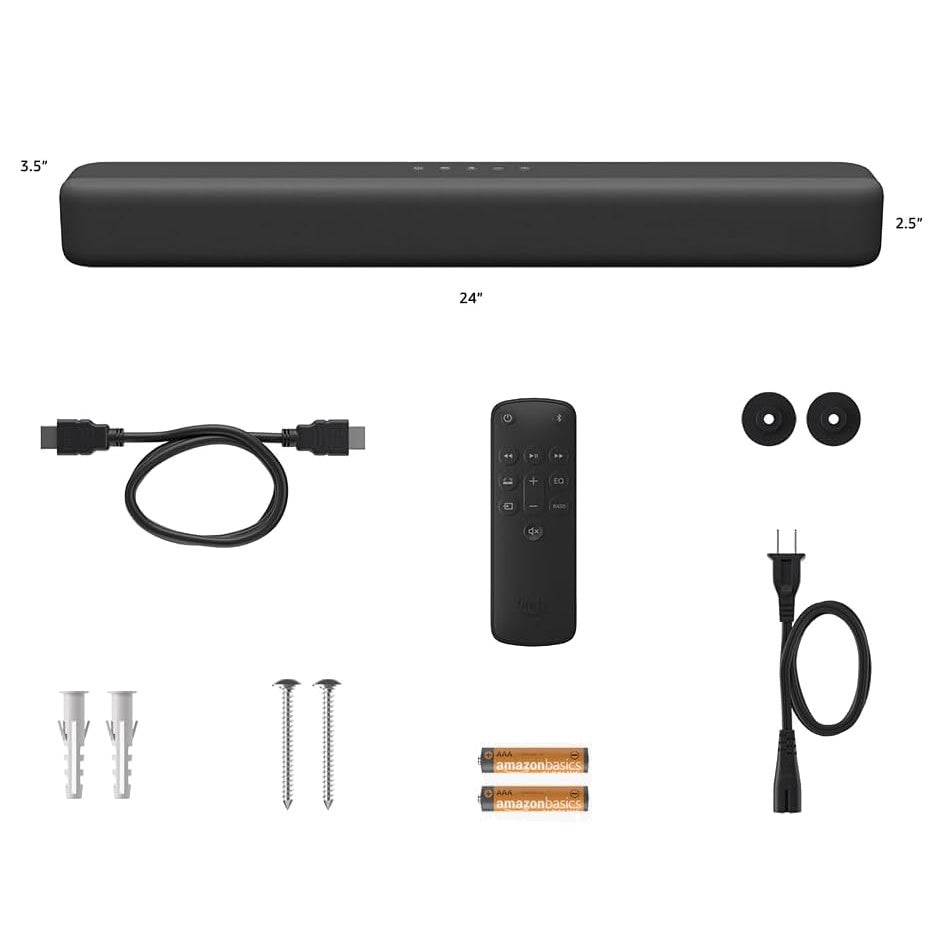 Barra sonido Amazon Fire TV Soundbar open box