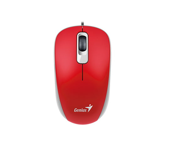 Mouse Genius DX-110 USB rojo