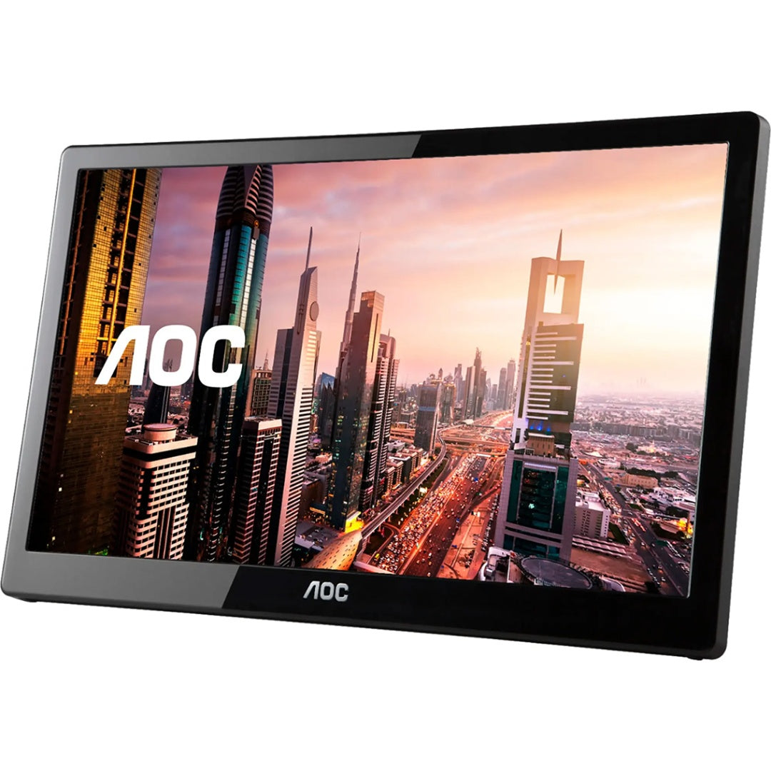 Monitor Portátil AOC LED IPS 15.6" HD USB