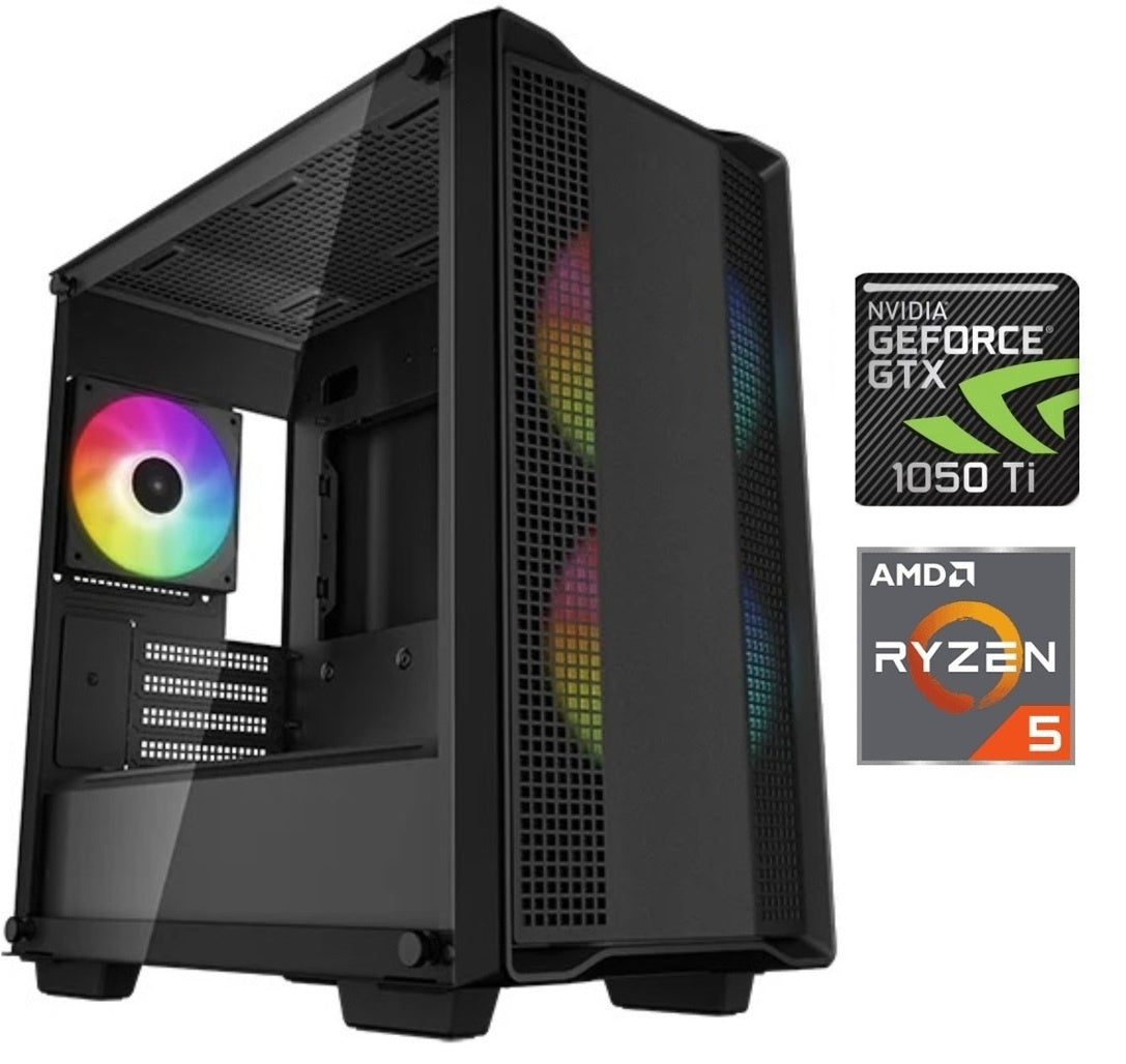 Equipo Gamer Ryzen 5 5600X, 16GB, 1TB NVMe, GTX1050Ti 4GB