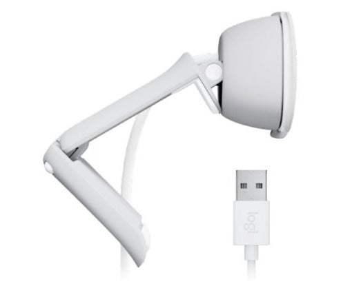 Webcam Logitech Brio 100 Blanca
