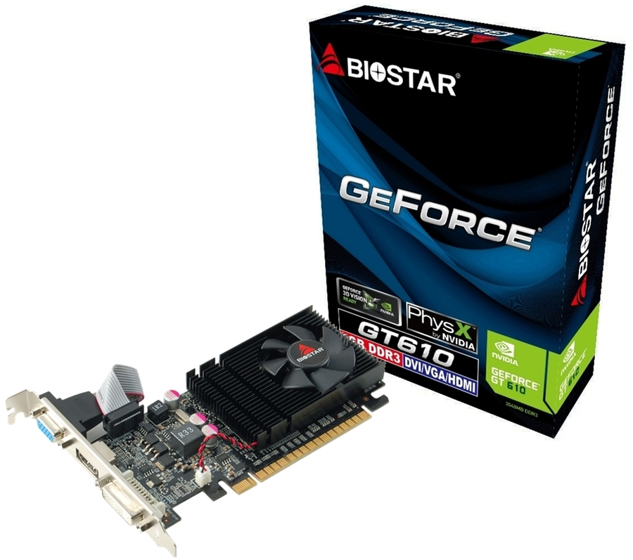 Tarjeta Video Biostar GT610 2GB DDR3