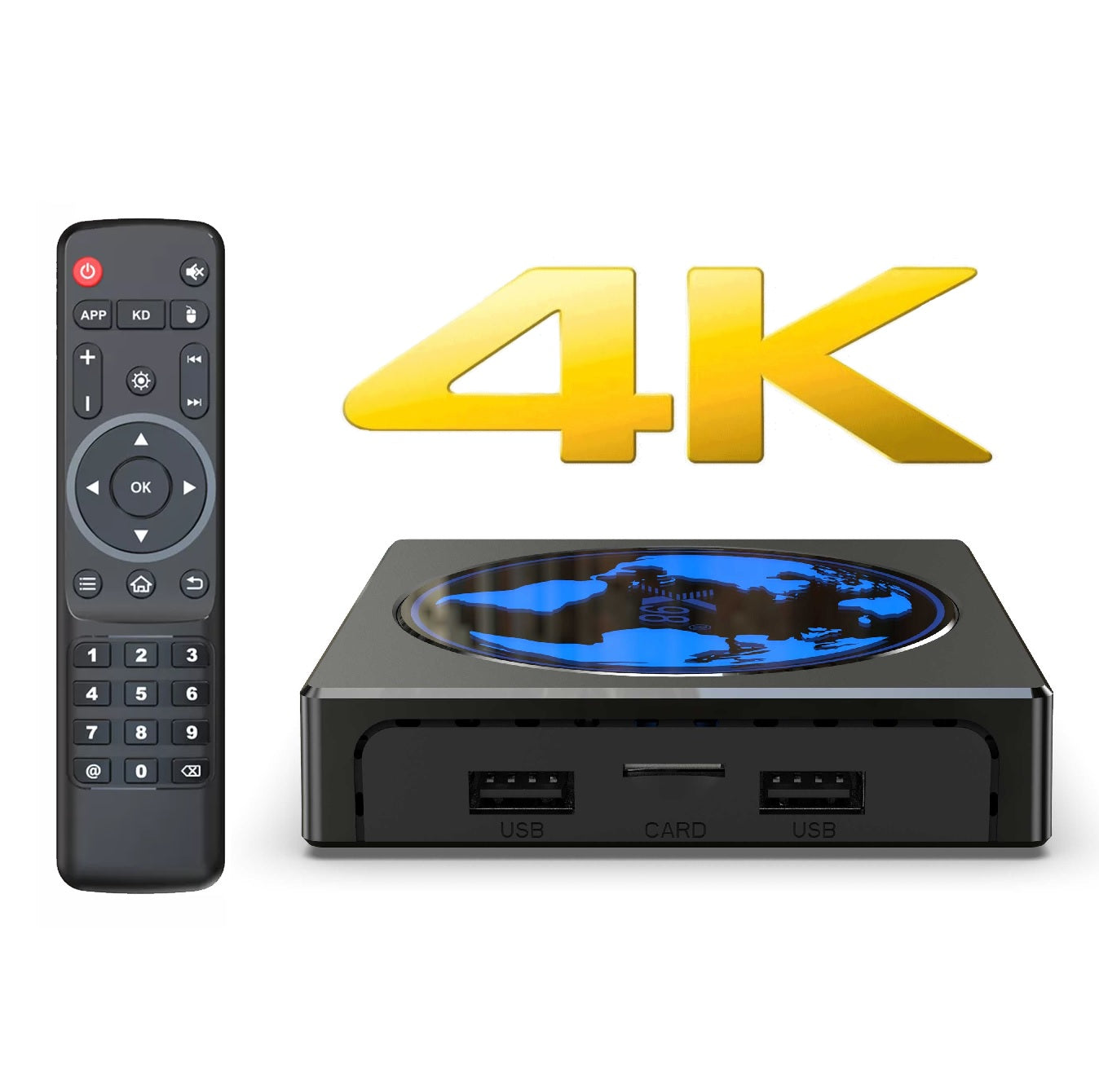 TV Box Android 11.0 Quad-Core, 4GB, 64GB, 4K