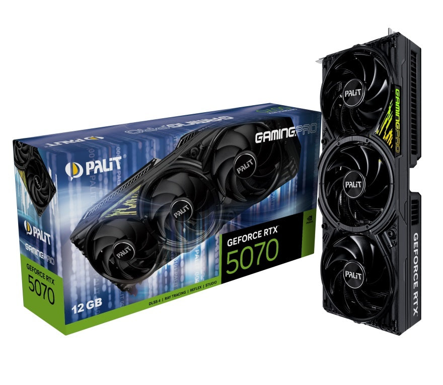 Tarjeta Video Palit RTX 5070 GamingPro 12GB