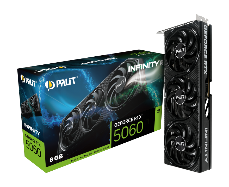 Tarjeta Video Palit RTX 5060 Infinity 3 8GB