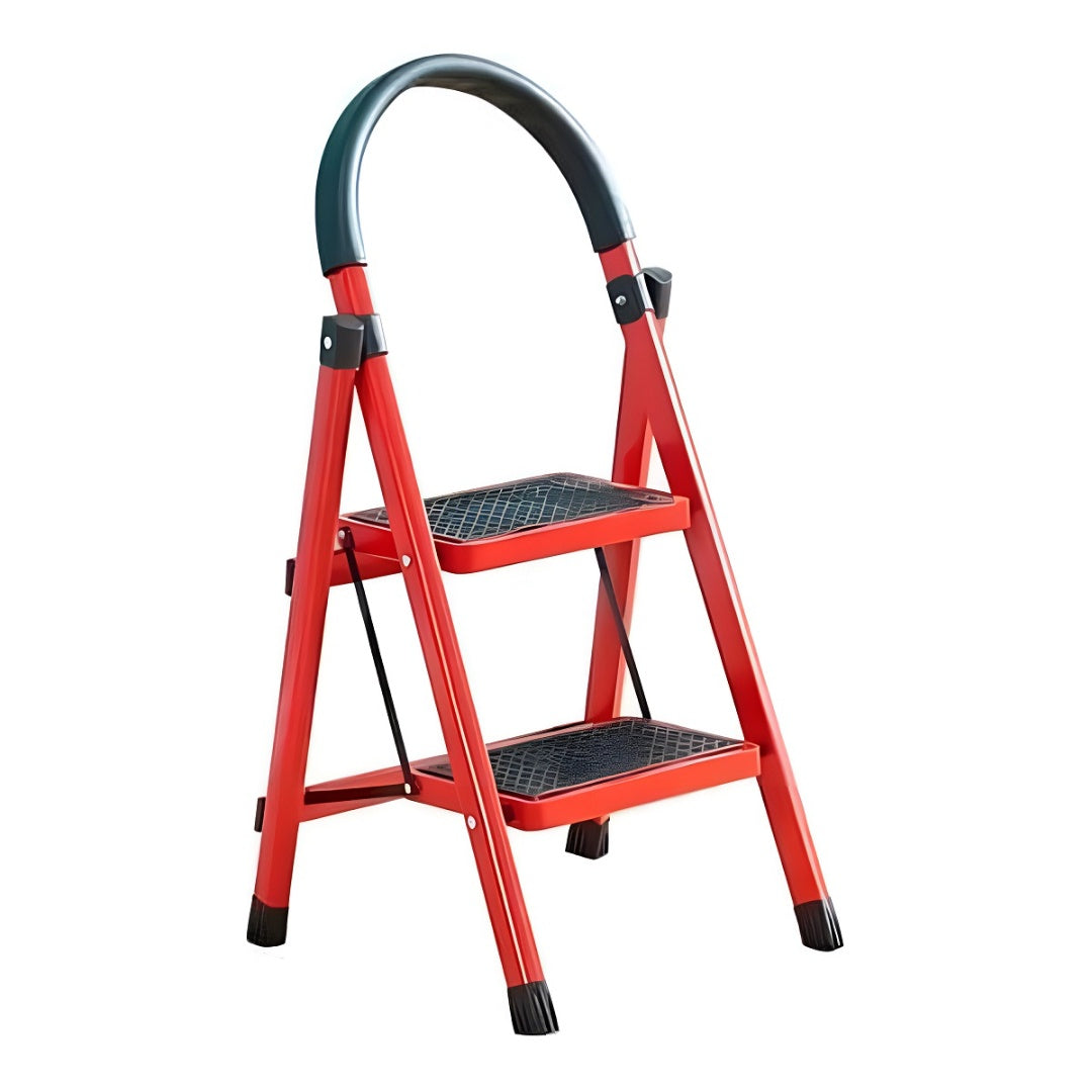 Escalera 2 escalones roja