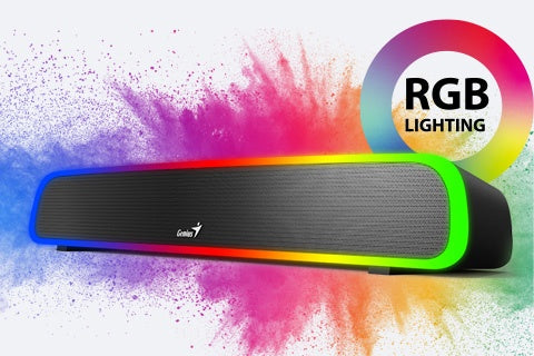Parlante Genius SoundBar 200BT bluetooth RGB