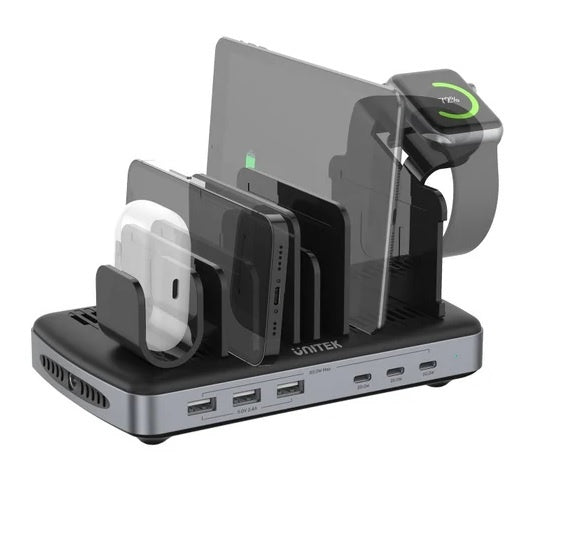 Estación de Carga Unitek 80W 6 Puertos USB