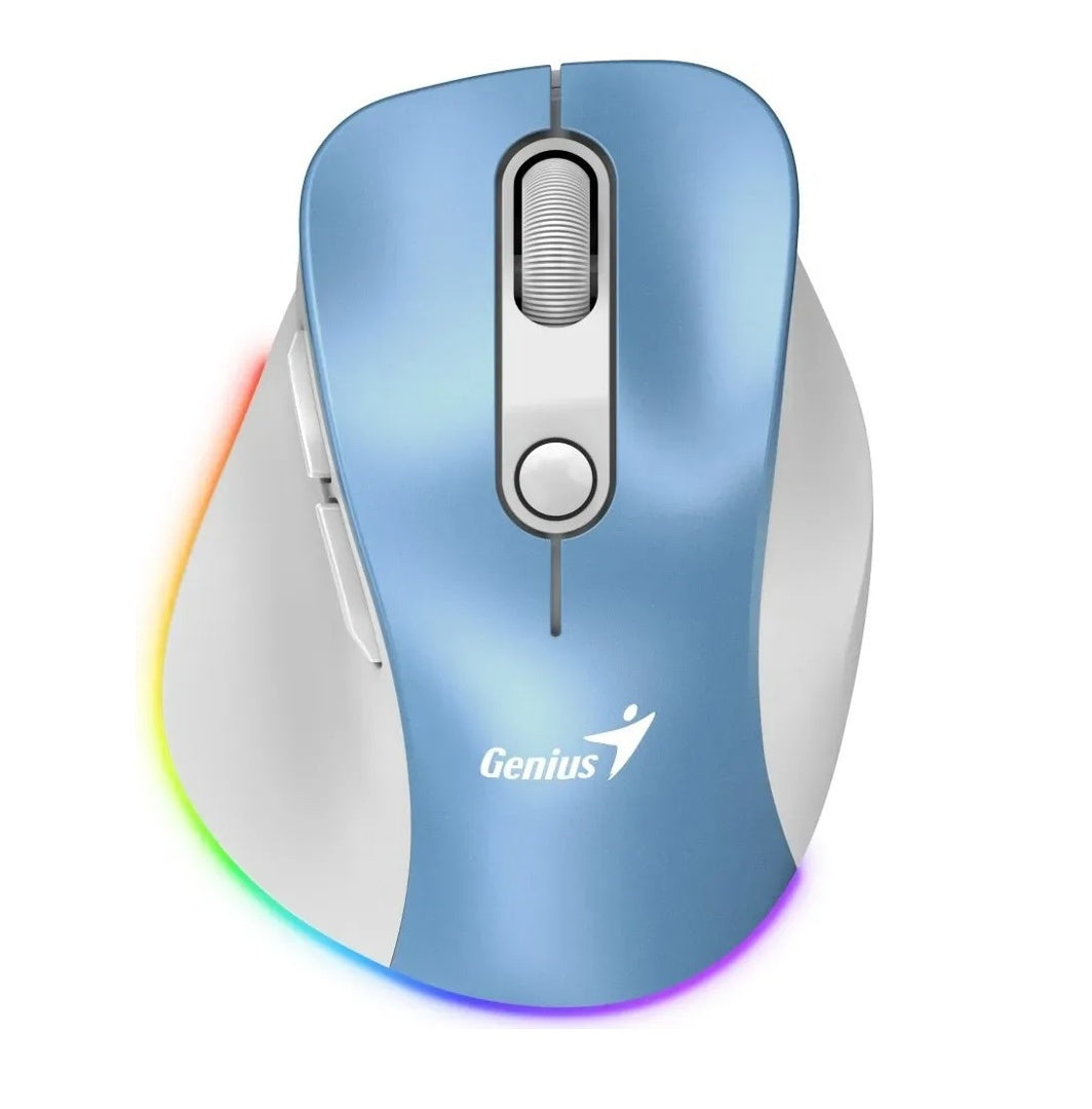 Mouse Genius Ergo 9000S Pro celeste