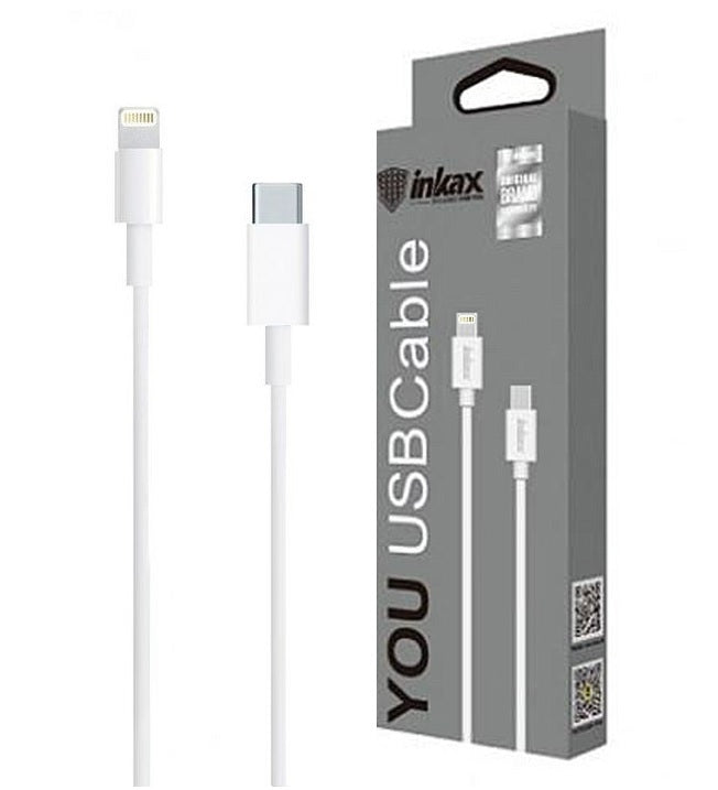 Cable Inkax USB-C a lightning 3.1A 