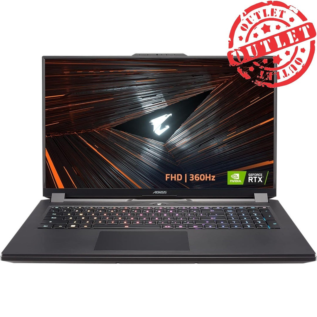 Notebook Gamer Gigabyte Core i9 5.0Ghz, 32GB, 1TB SSD, RTX 3080Ti 16GB (con detalles)