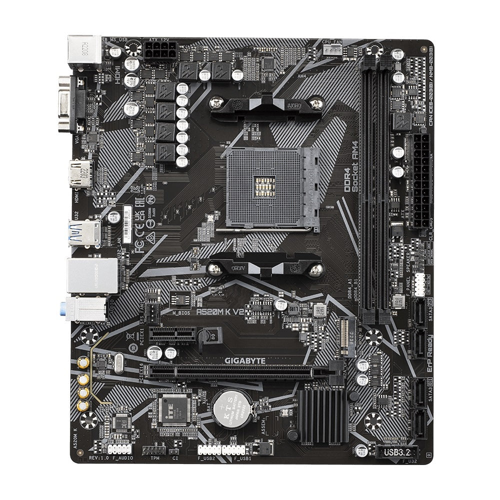 Motherboard Gigabyte A520M-K V2 Socket AM4