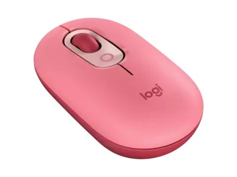 Mouse Logitech POP inalámbrico bluetooth rosa