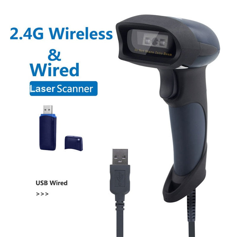 Lector de código de barras Netum 1D Laser inalámbrico