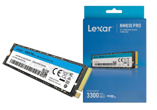 Disco SSD Lexar 500GB M.2 2280 NVMe PCIe Gen3x4