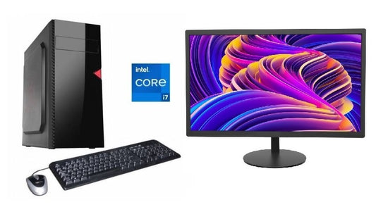 Combo equipo Core i7 12700 + Monitor 19" nuevos!