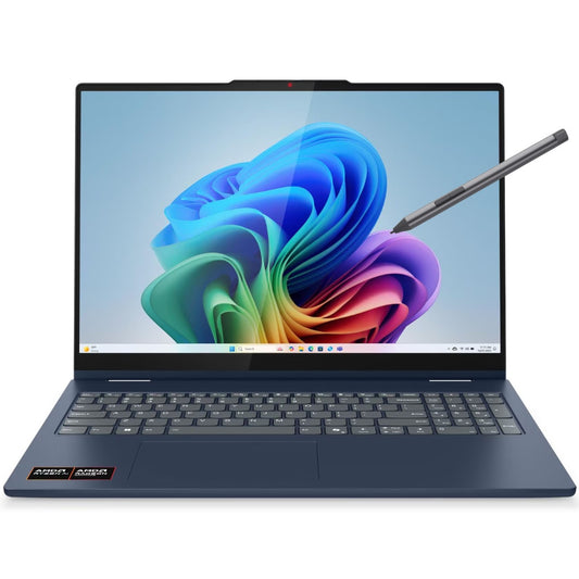 Notebook Convertible Lenovo Ryzen AI 7 5.0Ghz, 16GB, 512GB SSD, 16" WUXGA Touch