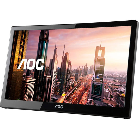 Monitor Portátil AOC LED IPS 15.6" HD USB