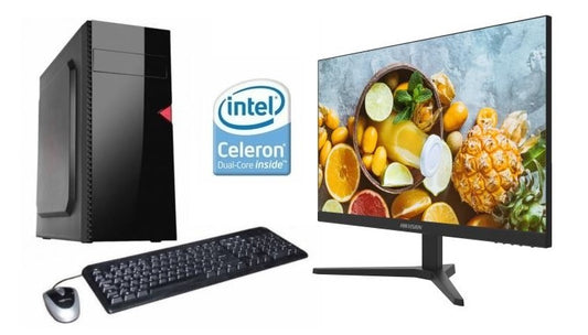 Combo equipo Celeron J4125 + Monitor 24" nuevos!