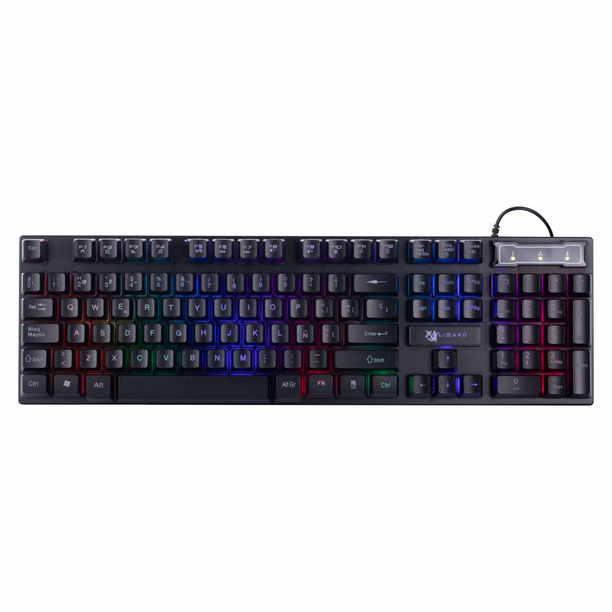 Combo X-Lizzard Gamer completo 4 en 1 