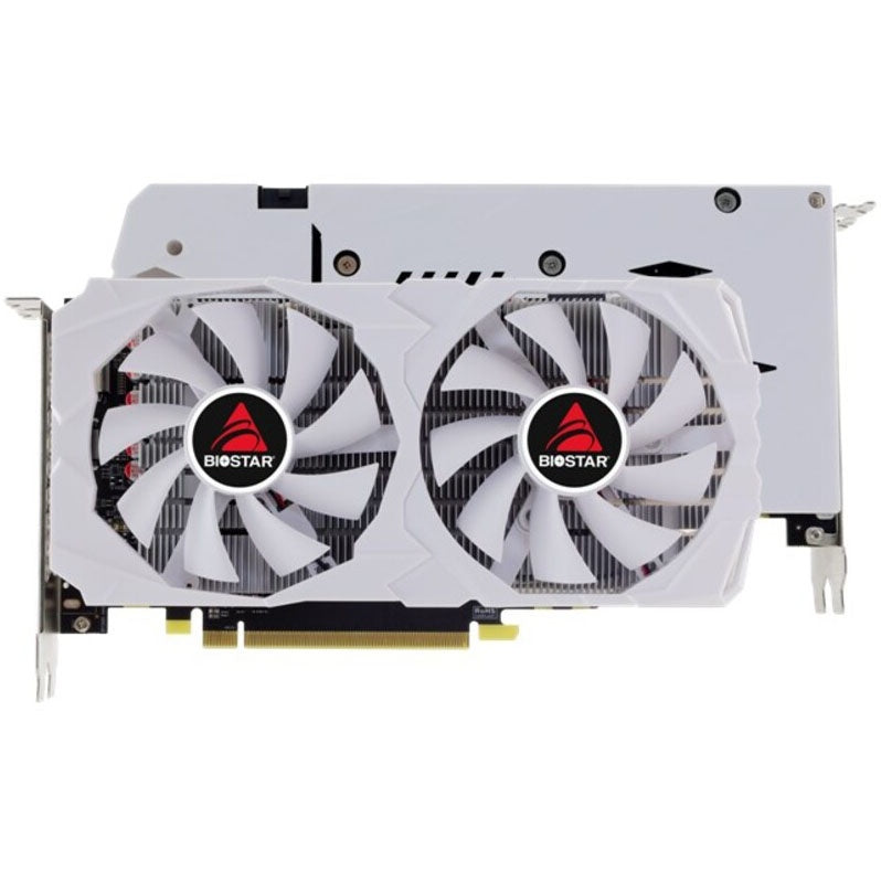 Tarjeta Video Biostar RX580 8GB DDR5 blanca