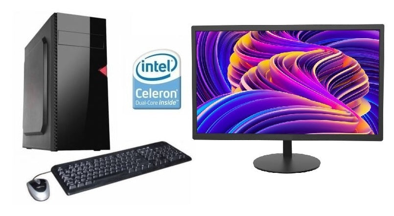 Combo equipo Celeron J4125 + Monitor 19" nuevos!
