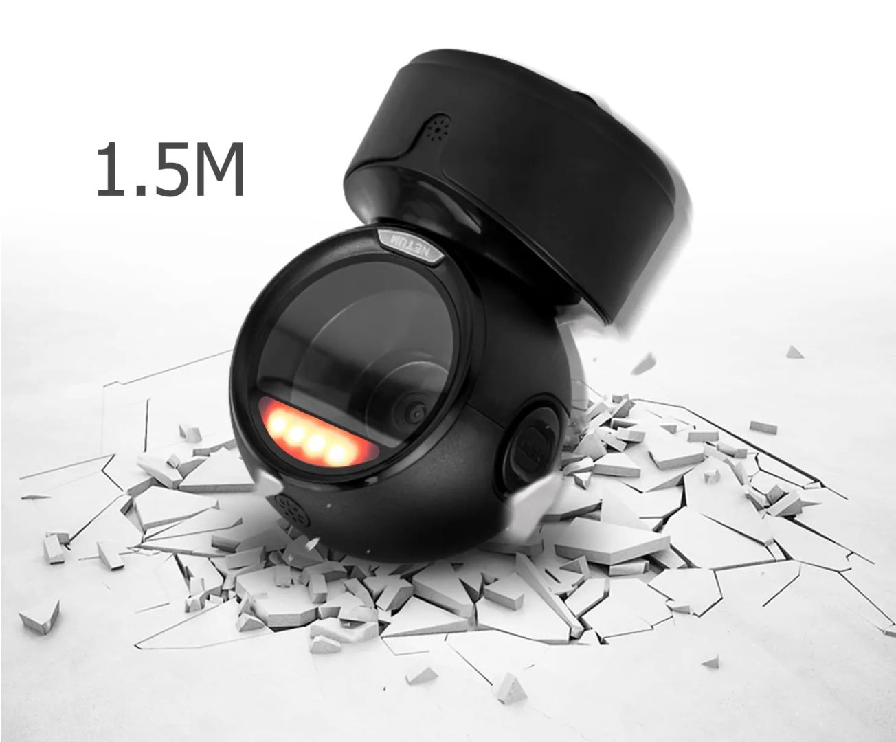 Lector de código de barras Netum 2D Omnidireccional desmontable