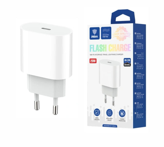 Cargador Inkax USB-C 20W