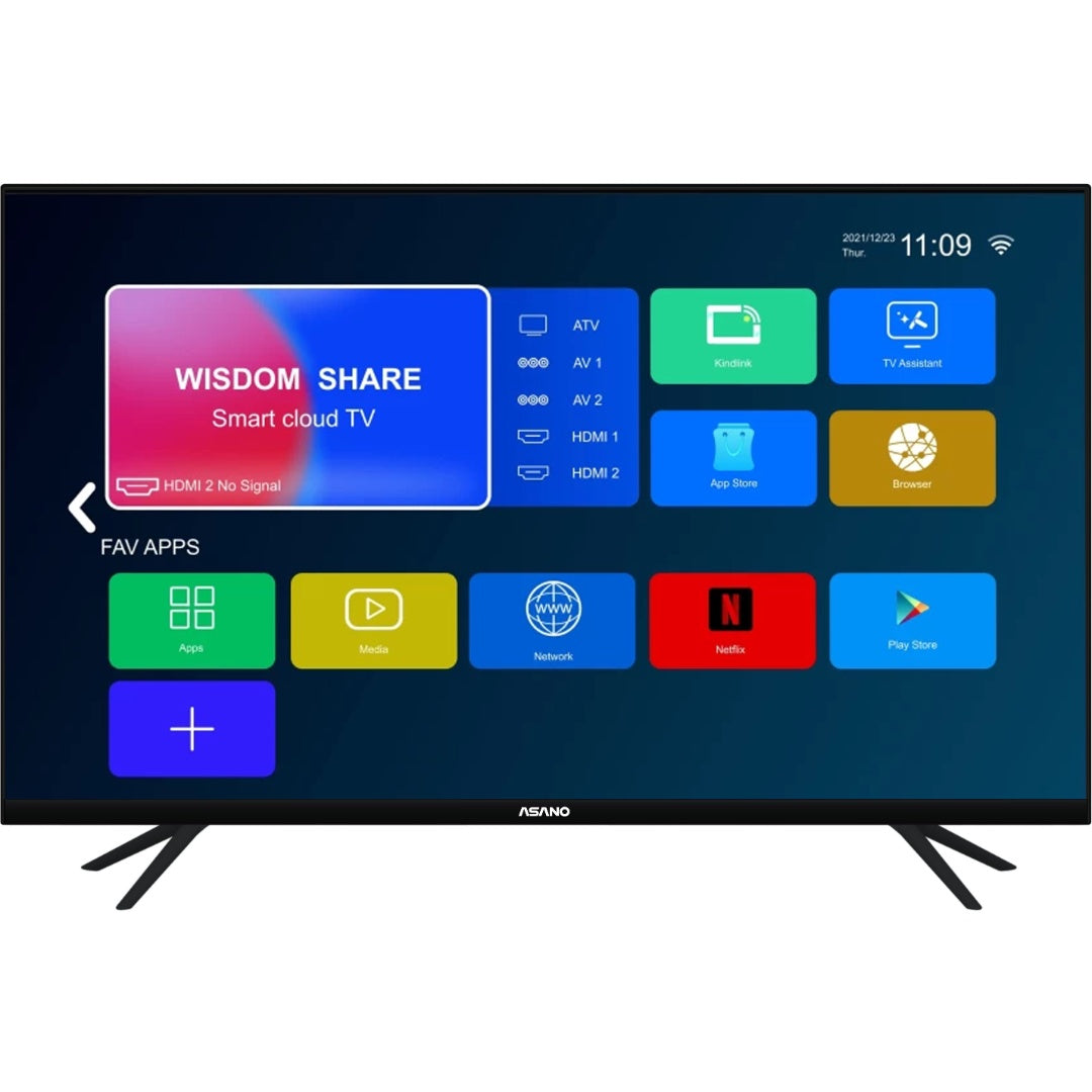 TV LED Asano 50'' Full HD sin bordes SMART