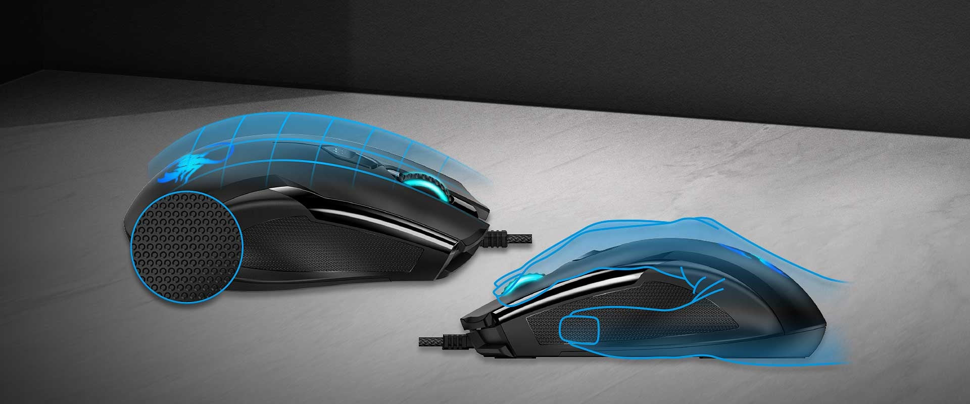 Mouse Genius Ammox X1 gamer negro