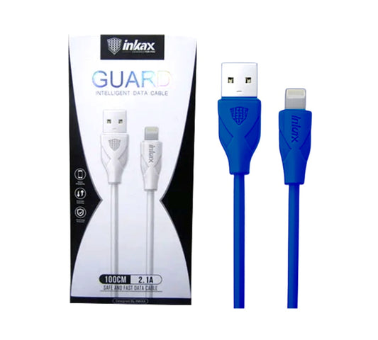 Cable Inkax Lightning 2.1a 1m azul