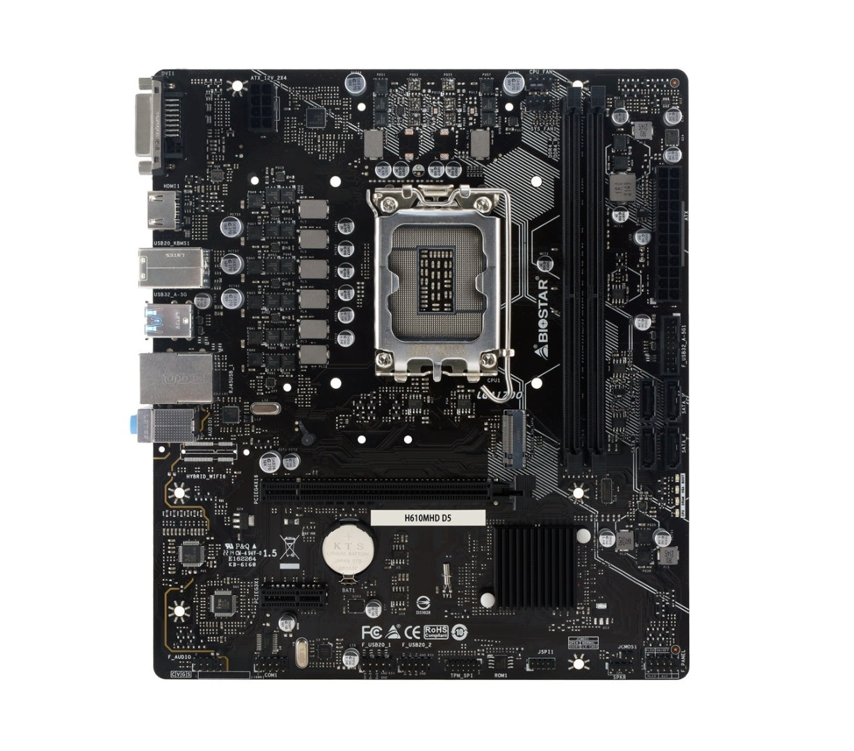 Mother Biostar H610MHD D5 LGA 1700