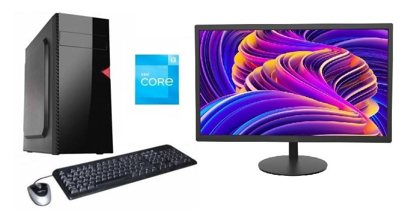 Combo equipo Core i3 12100 + Monitor 19" nuevos!